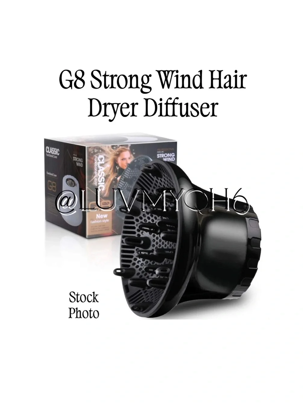 G8 Strong Wind Hair Dryer Diffuser